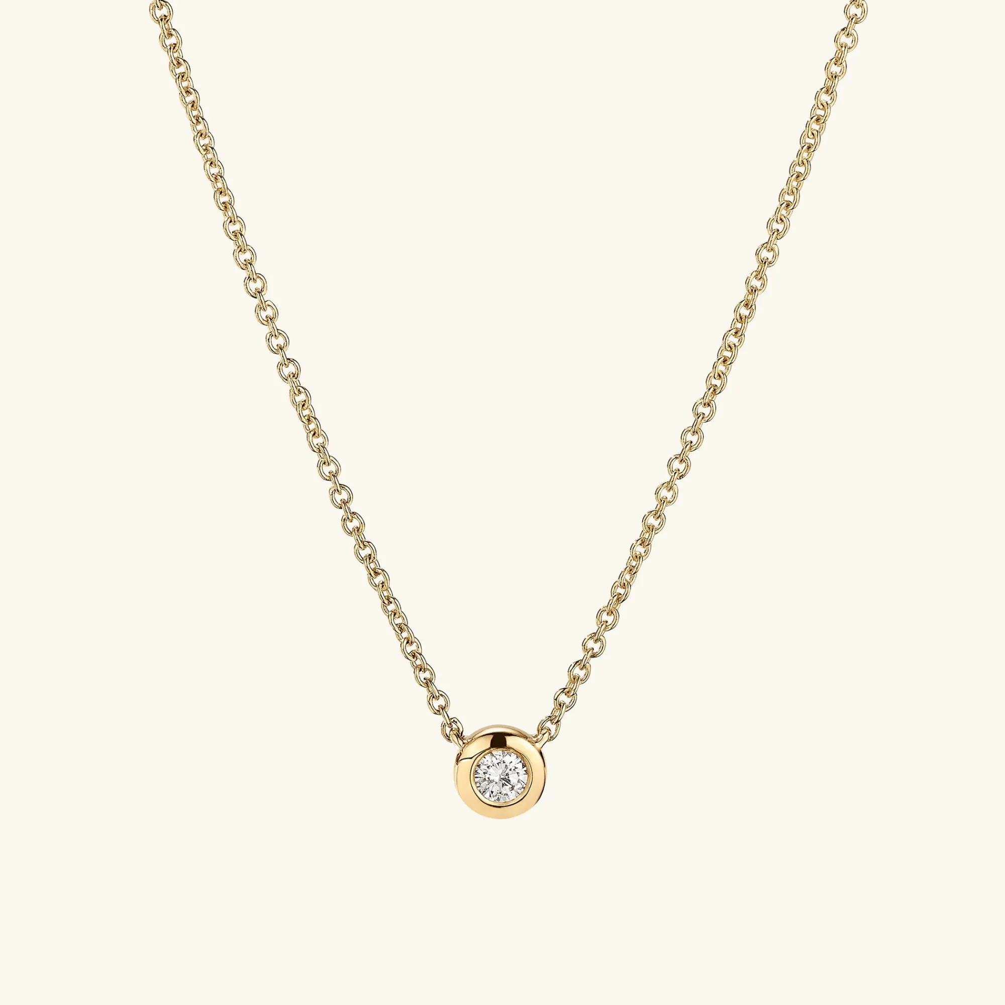 Halsketten | Mejuri Diamond Necklace 14kYellowGold