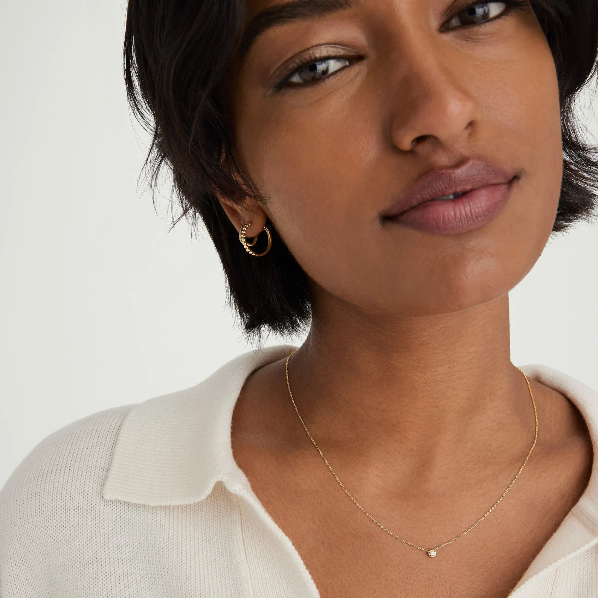 Halsketten | Mejuri Diamond Necklace 14kYellowGold